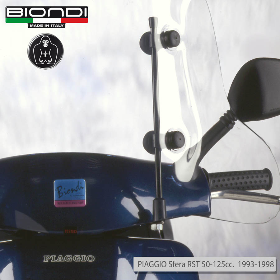 Kit Attacchi per schermi Parabrezza - PIAGGIO Sfera RST 50/125 cc. 1993-1998