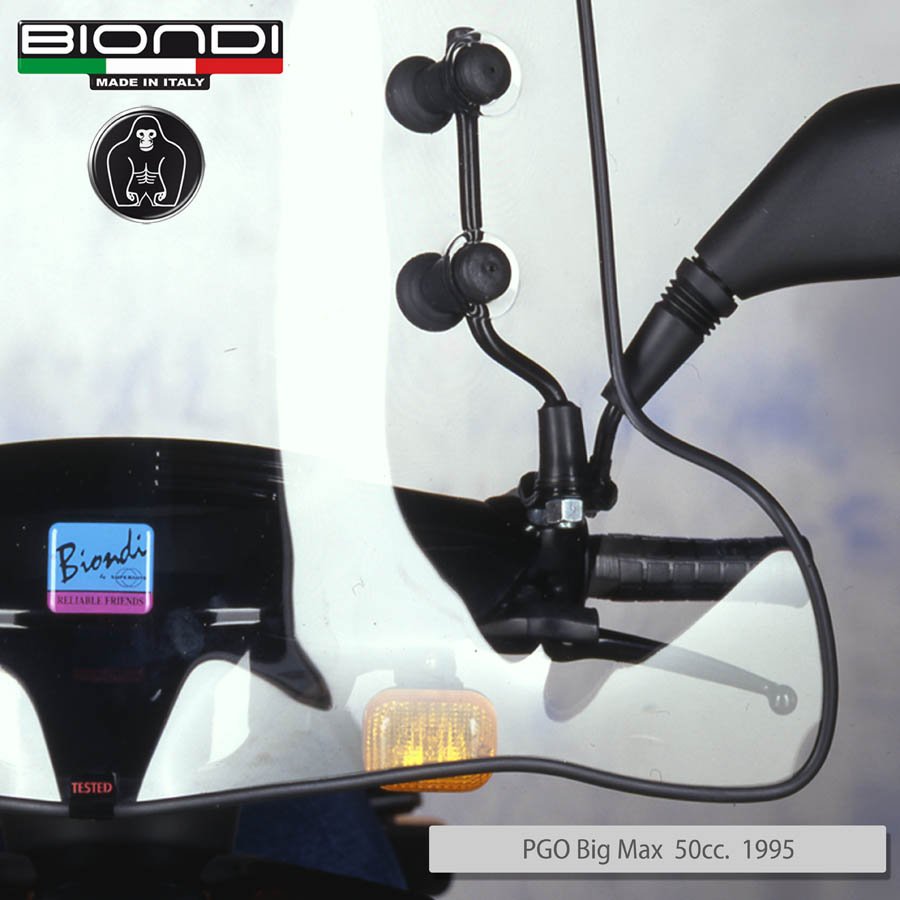 Kit Attacchi per schermi Parabrezza - P.G.O. Big Max 50cc. 1995