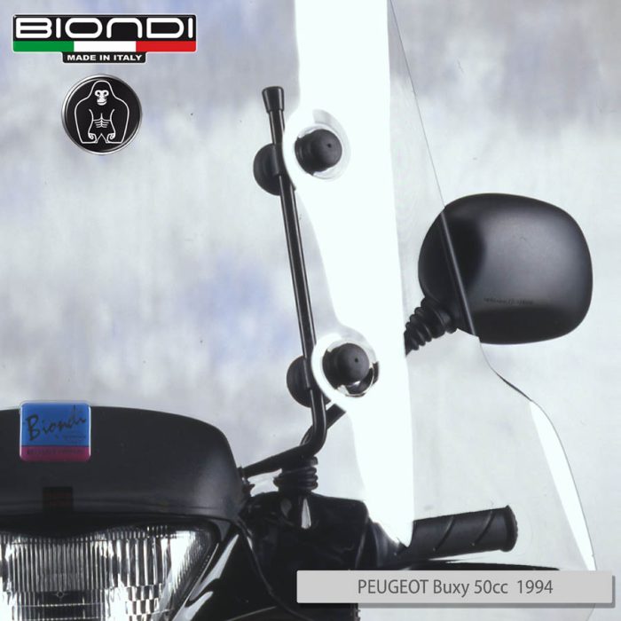 Kit Attacchi per schermi Parabrezza - PEUGEOT Buxy 50cc. 1994, Scoot'elec 2002, Speedake 50cc. 1995, Zenith 50cc. 1997