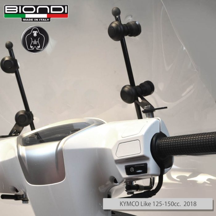 Mounting Kit for Screens - KYMCO Like 125/150cc. 2018-2020 and KYMCO Like 125cc. 2021