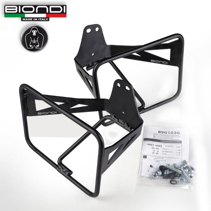 Side bags support (Frames) – PAIR – Specific for MOTO GUZZI V7 850 Stone 2021 and V7 Sport - 2024