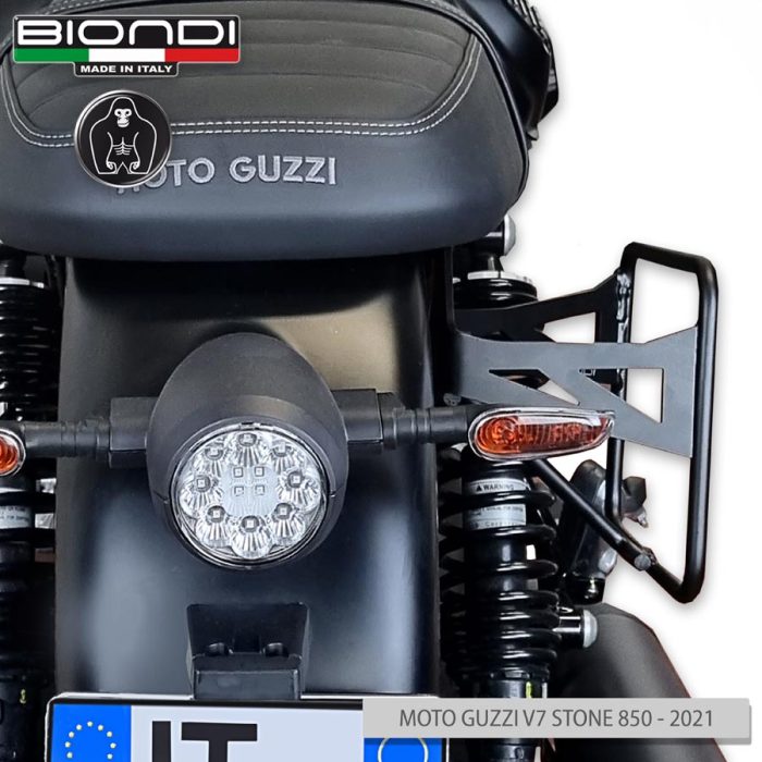 Side bags support (Frames) – SIDE DX – Specific for MOTO GUZZI V7 850 Stone 2021 - Image 4