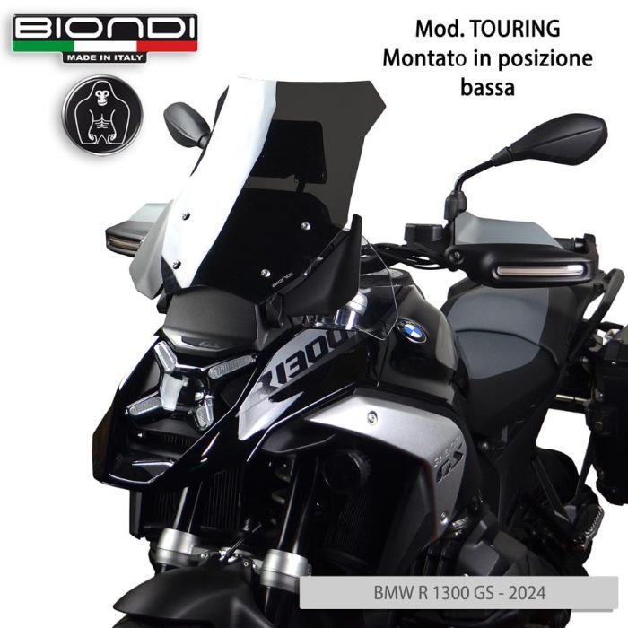 Cupolino Fumé scuro (Misura Touring) – BMW R 1300 GS (in tutte le versioni) R 1300 GS ADVENTURE– dal 2024 ad oggi (ADATTO PER MOTO CON E SENZA RADAR) - immagine 5