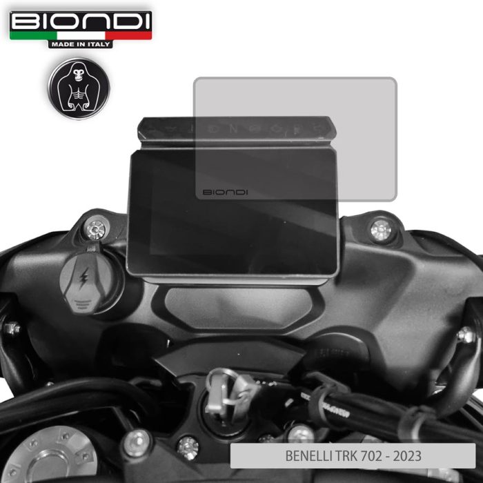 Pellicola trasparente di protezione per il Display Digitale – Benelli TRK 702 2023->