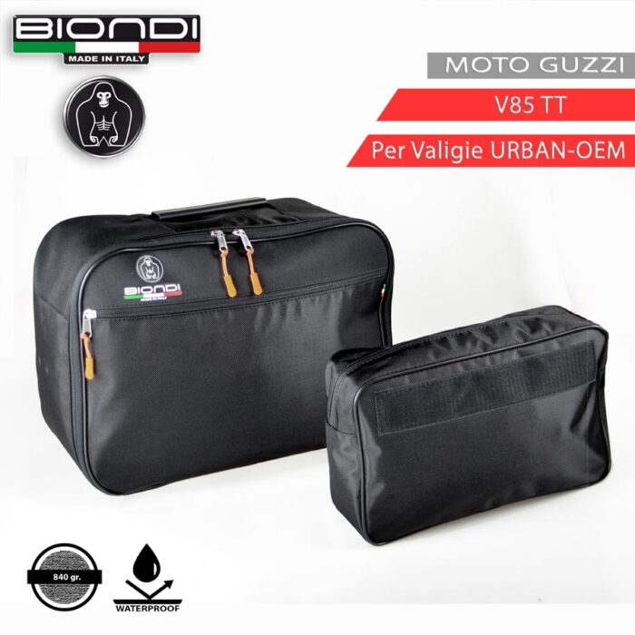 5535027 coppia borse interne per valigie Urban guzzi v85TT